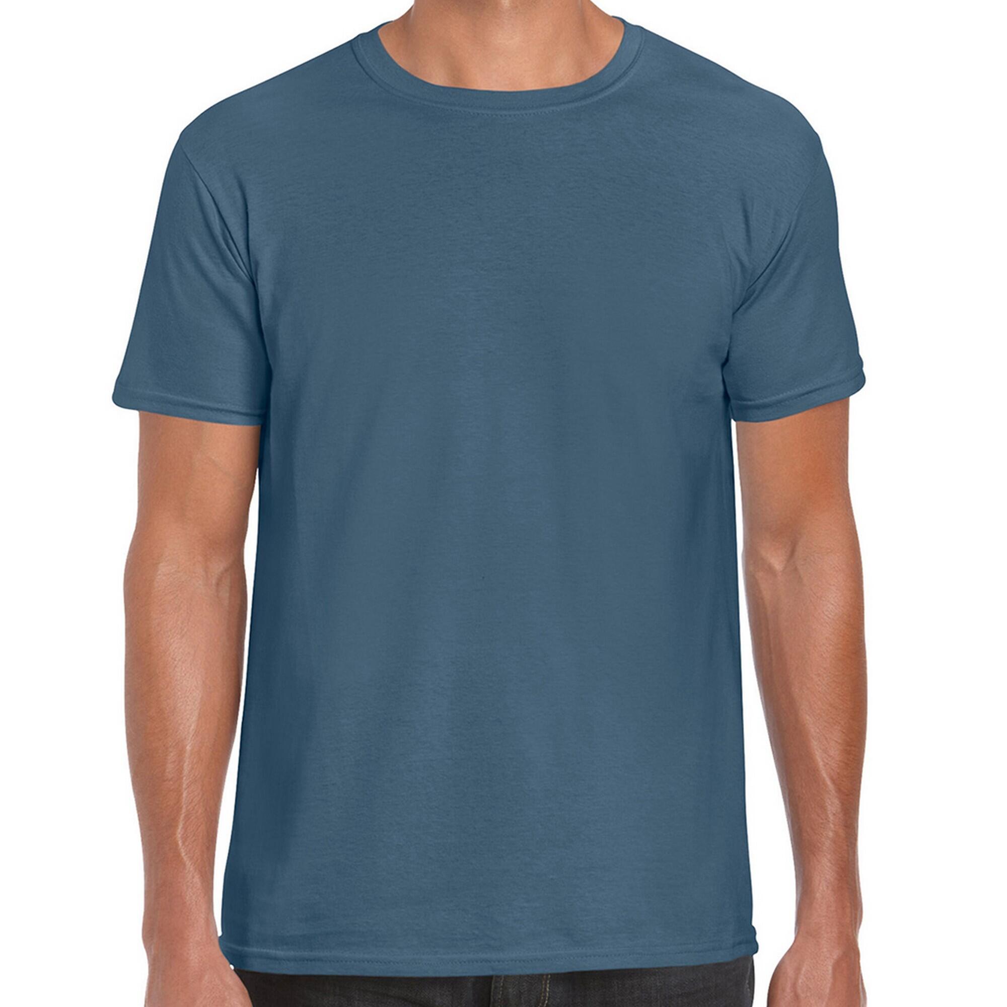 Gildan Mens Soft Style Ringspun T Shirt