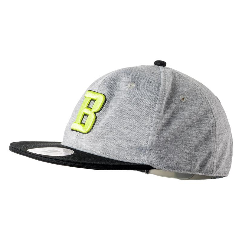 Casquette JUSTIN Enfant (Noir / Gris clair Chiné)