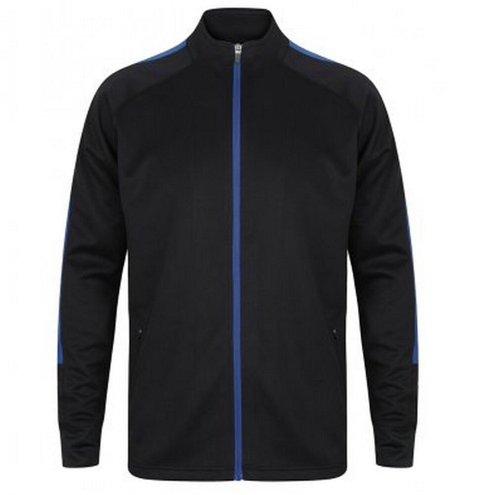 Finden And Hales Mens Knitted Tracksuit Top
