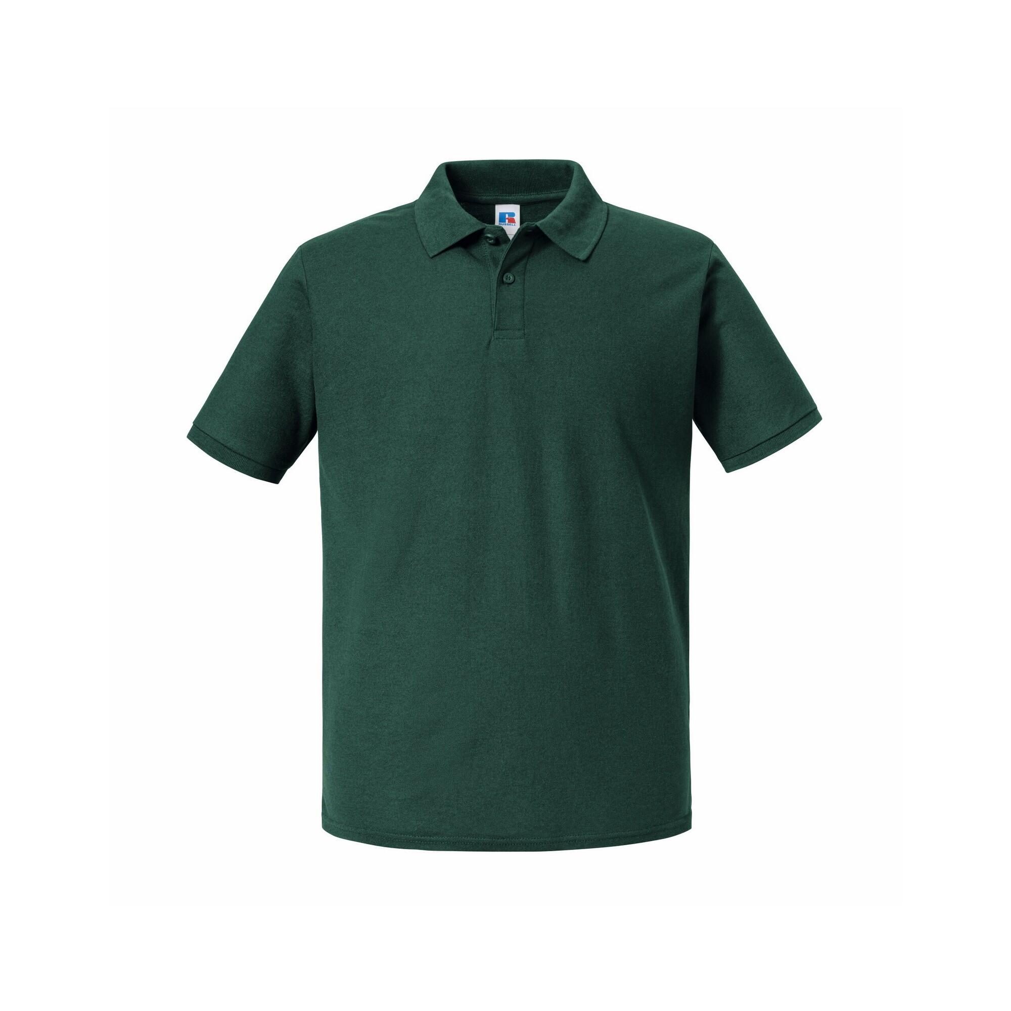 Russell Mens Authentic Pique Polo Shirt