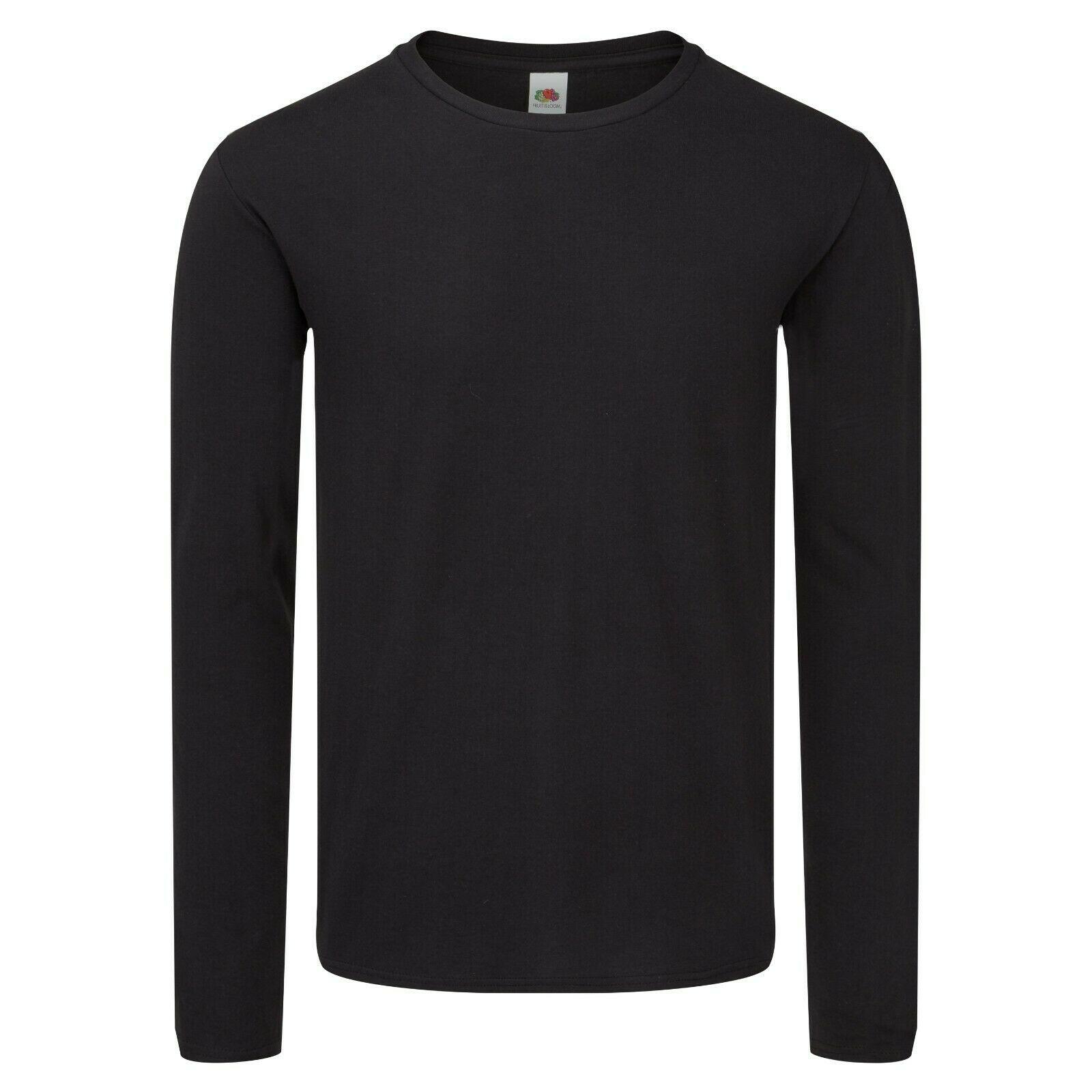 Fruit Of The Loom Mens Iconic 150 Long-Sleeved T-Shirt