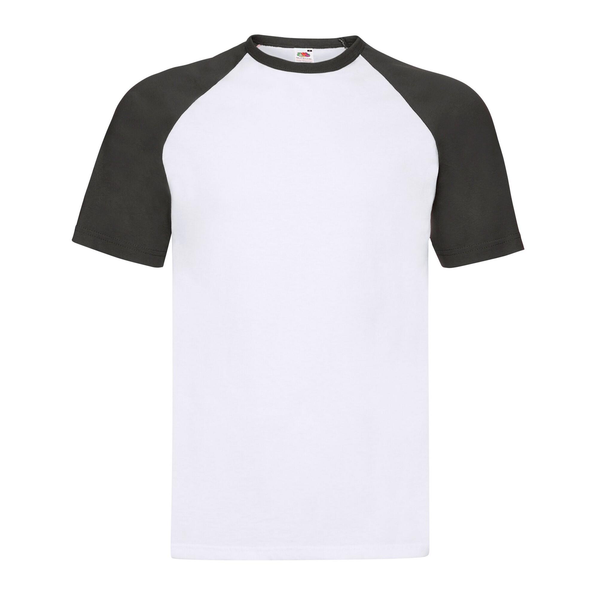 Fruit of the Loom Unisex Adult Contrast Baseball T-Shirt