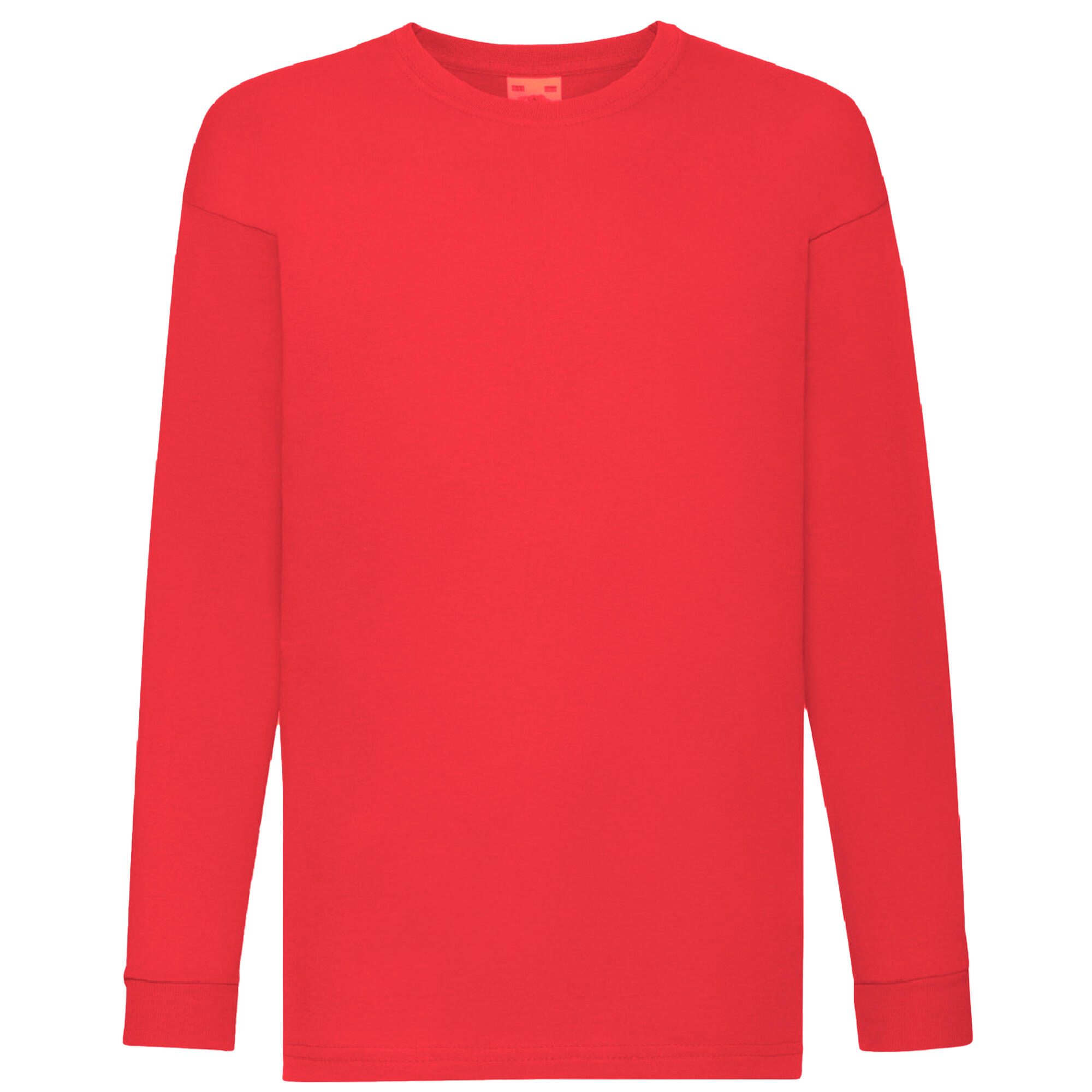 Fruit Of The Loom Childrens/Kids Long Sleeve T-Shirt (Pack of 2)
