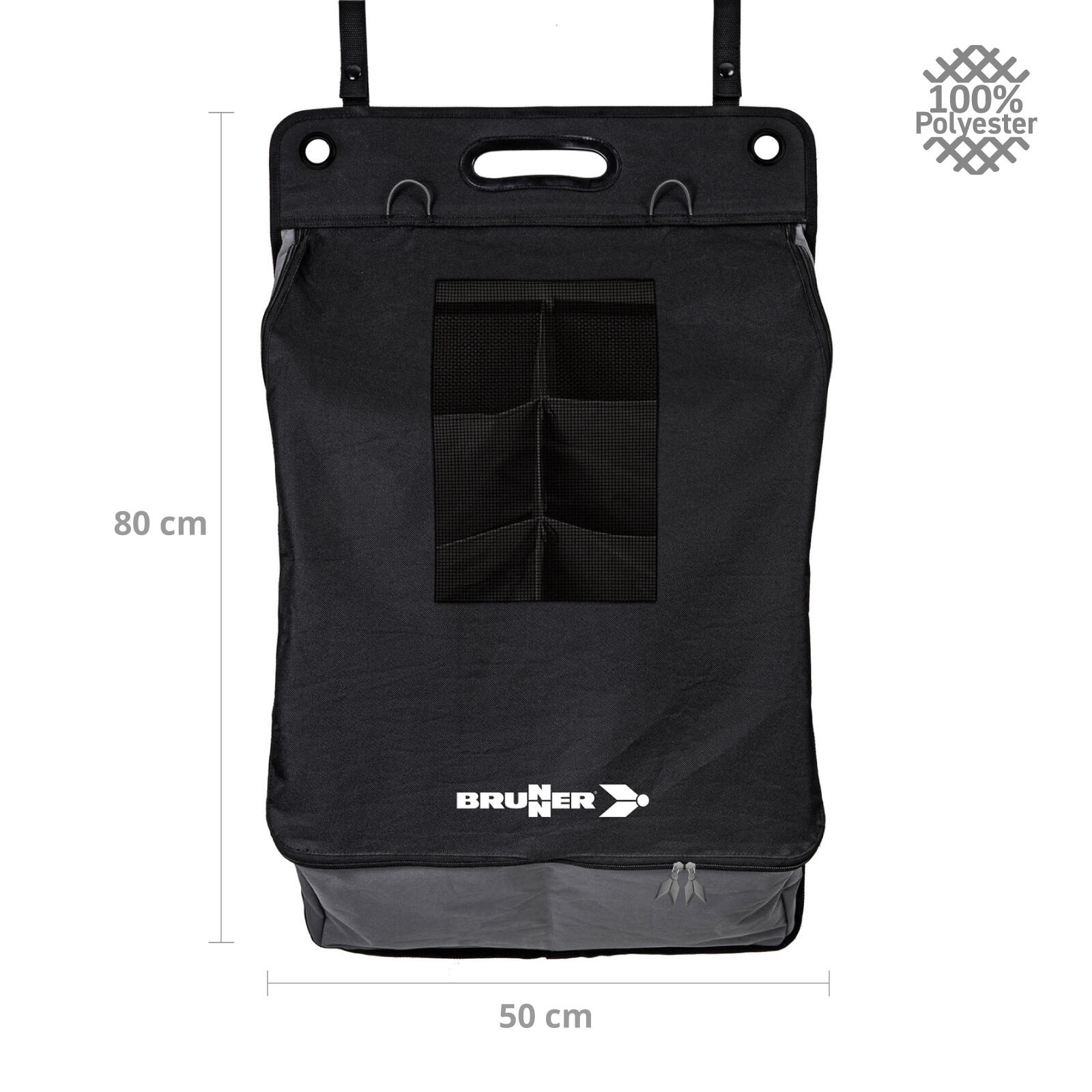 Hangende plank organiser compartimenten muurtent opknoping camping opslag 2/2