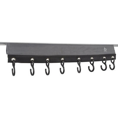 Camping kapstok kledinghaken rail caravan tent organisator