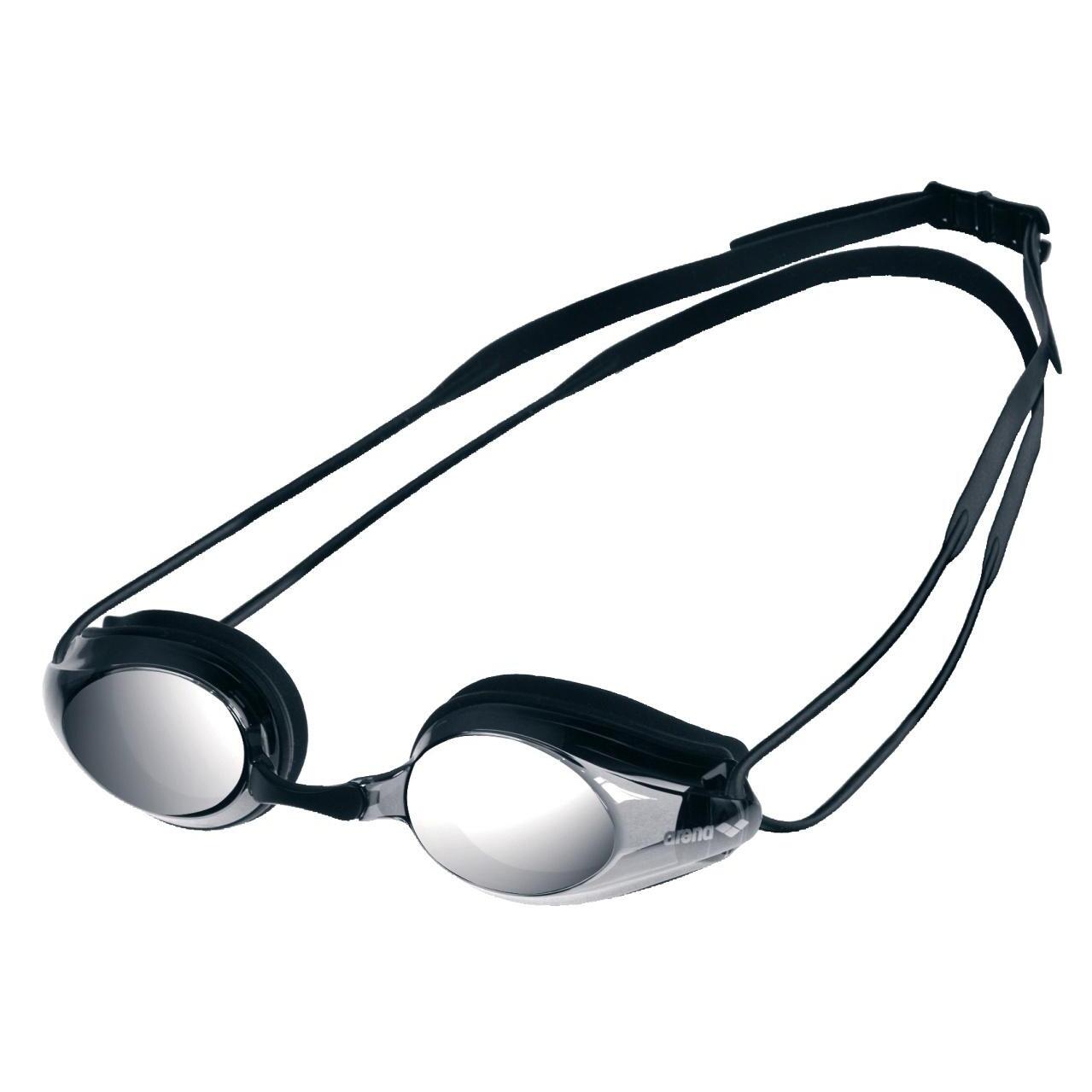 Arena Unisex Adult Tracks Mirror Swimming Goggles