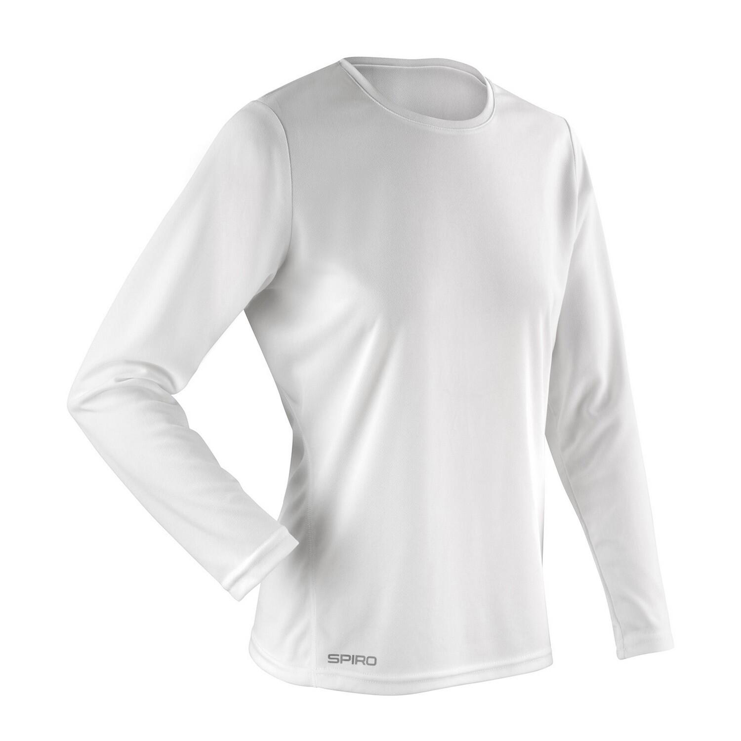 Spiro Womens/Ladies Performance Long-Sleeved T-Shirt