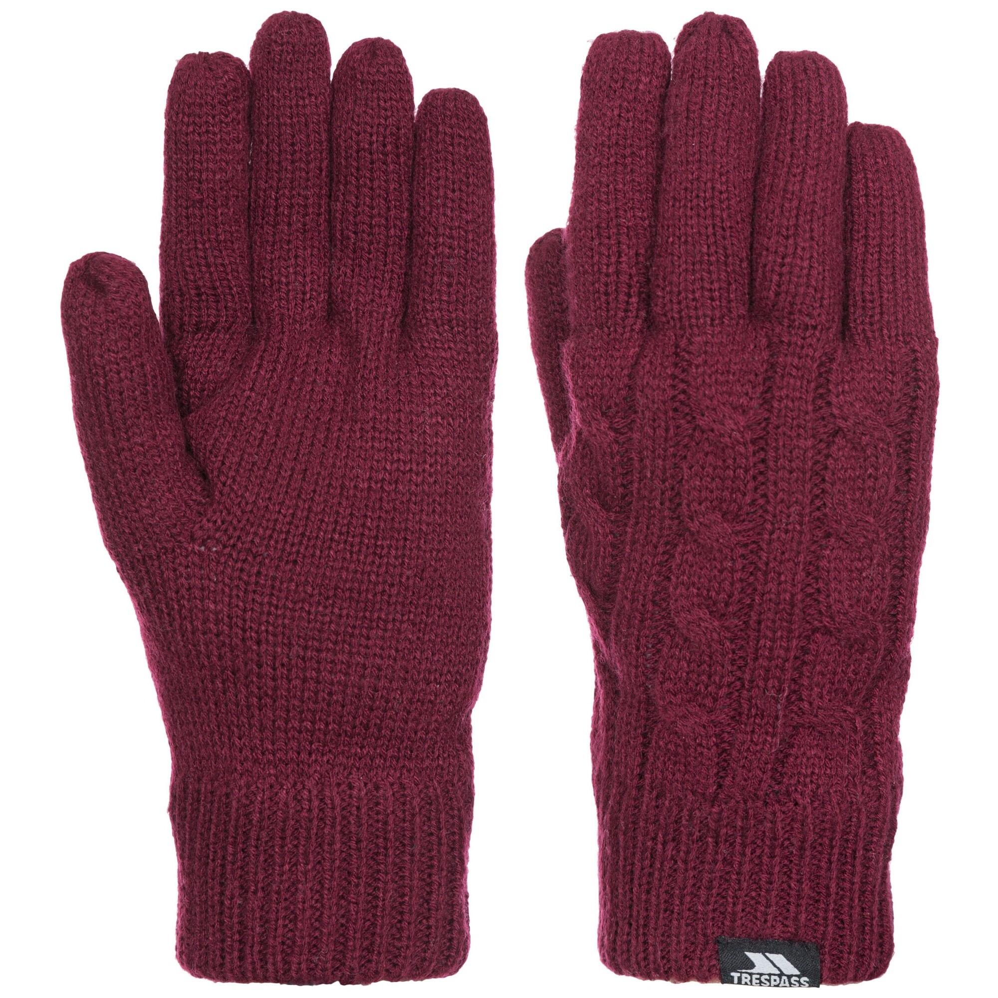 Trespass Womens/Ladies Sutella Knitted Gloves