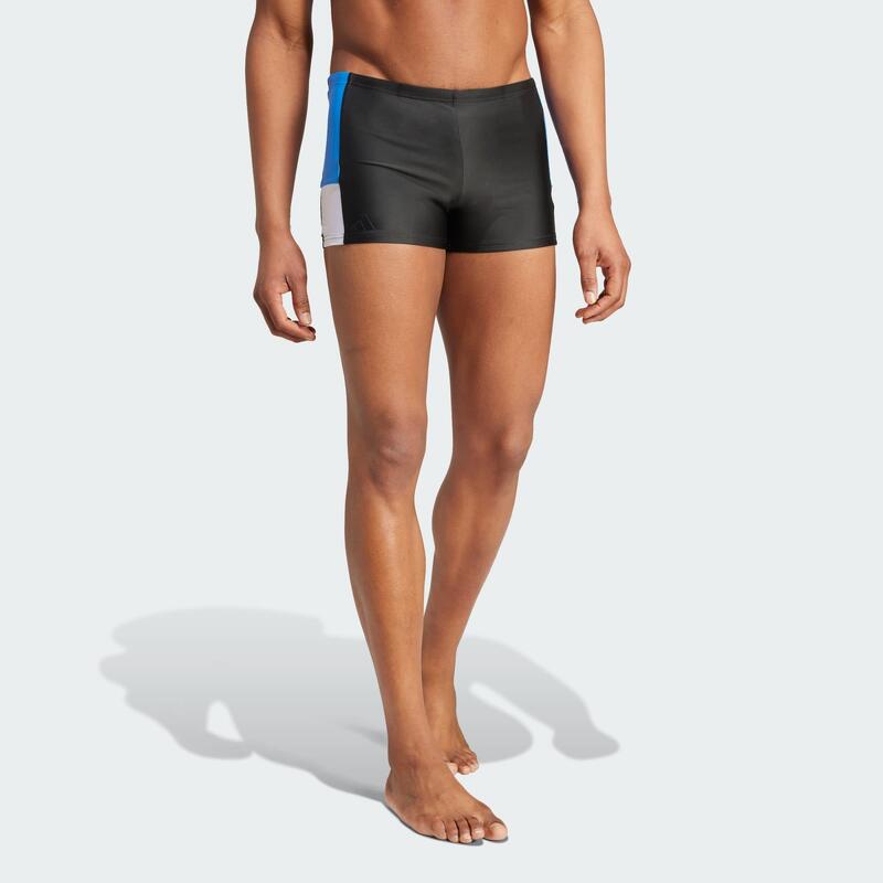 Colorblock Swim Boxer-Badehose