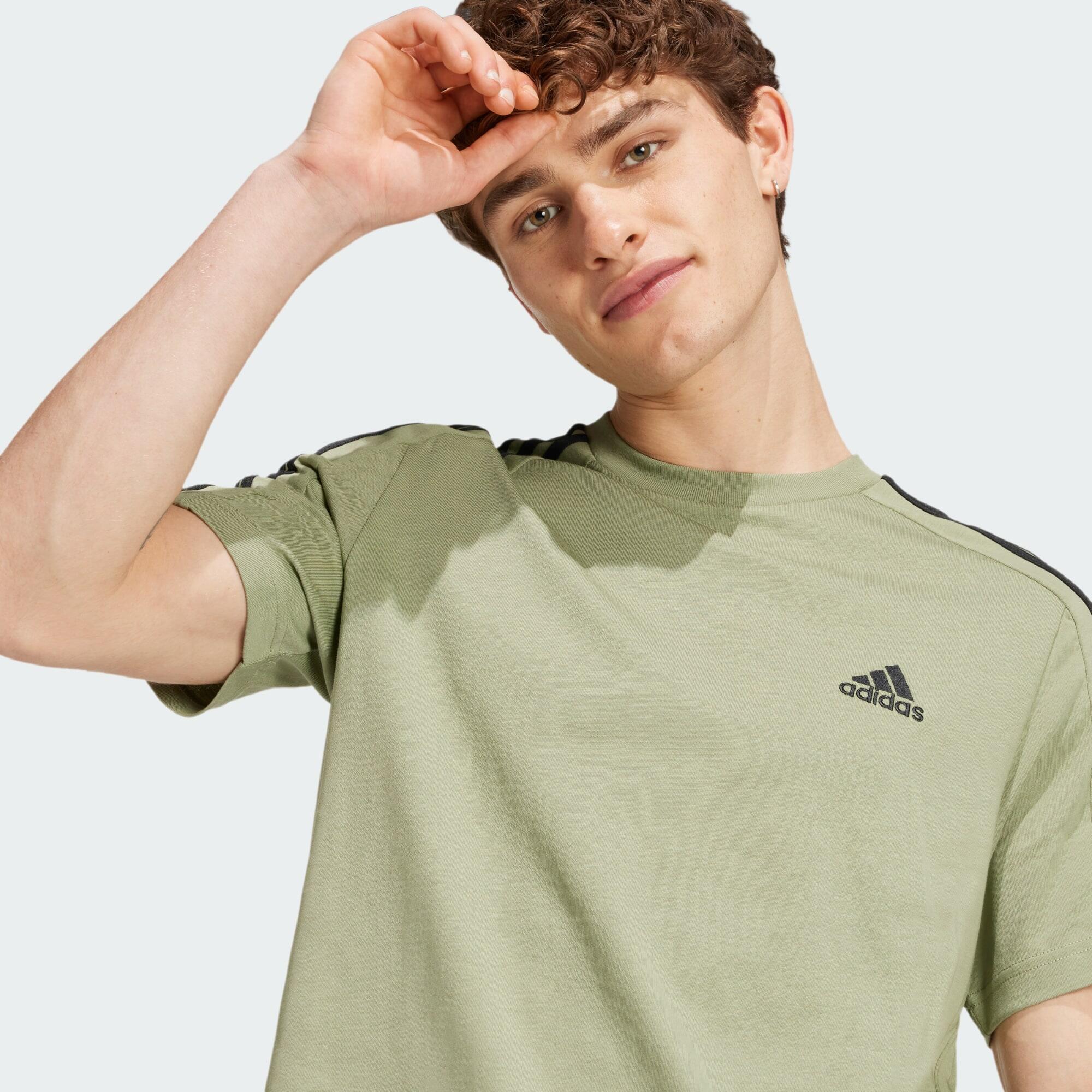 T-shirt Essentials Single Jersey 3-Stripes 4/5