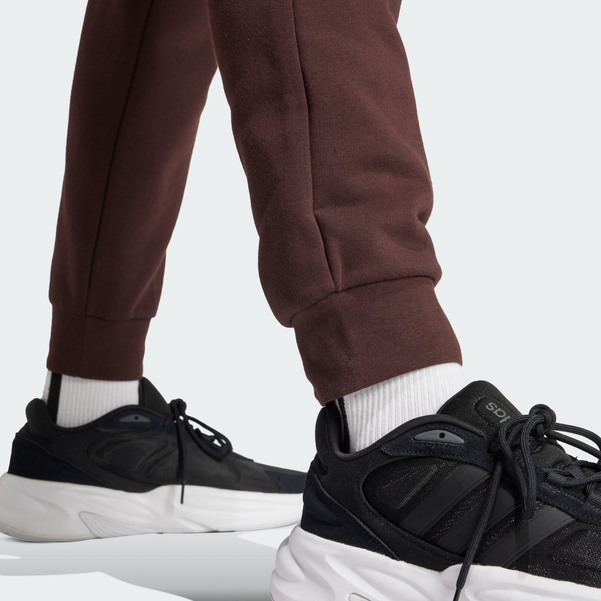 Pantalón de felpa con perneras ajustadas a la altura del tobillo Essentials 5/5
