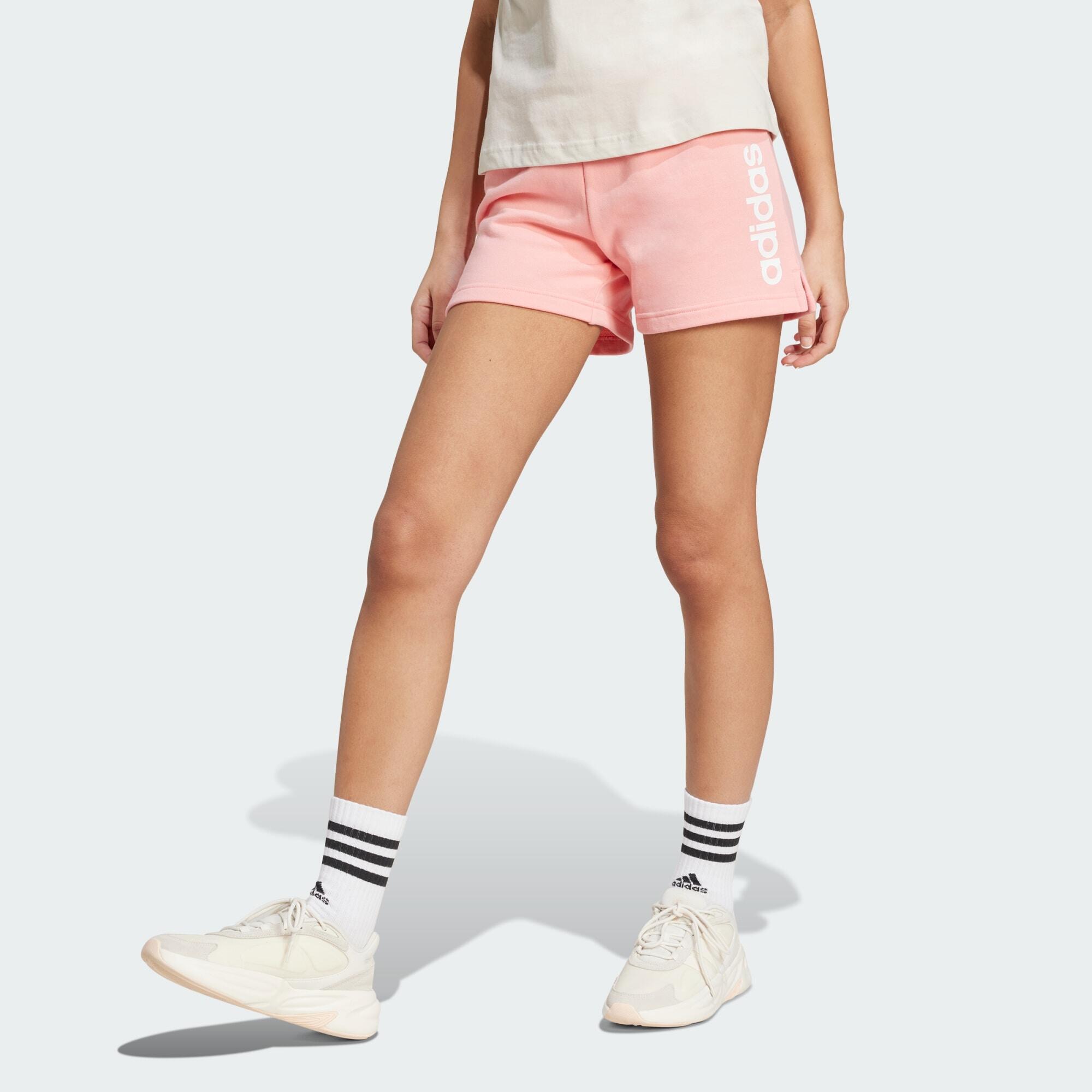 Linear Essentials fleece shorts