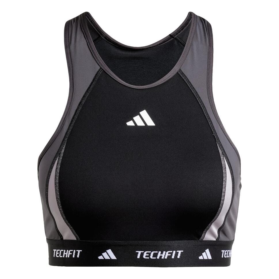 Biustonosz Techfit Medium-Support High-Neck Colorblock