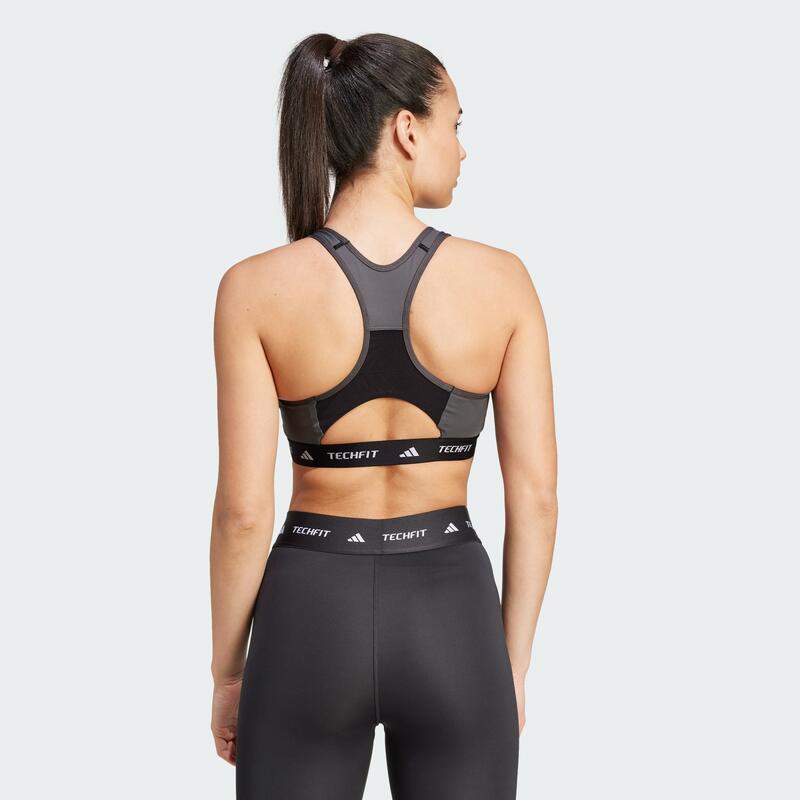 Brassière TECHFIT Colorblock col montant Maintien moyen