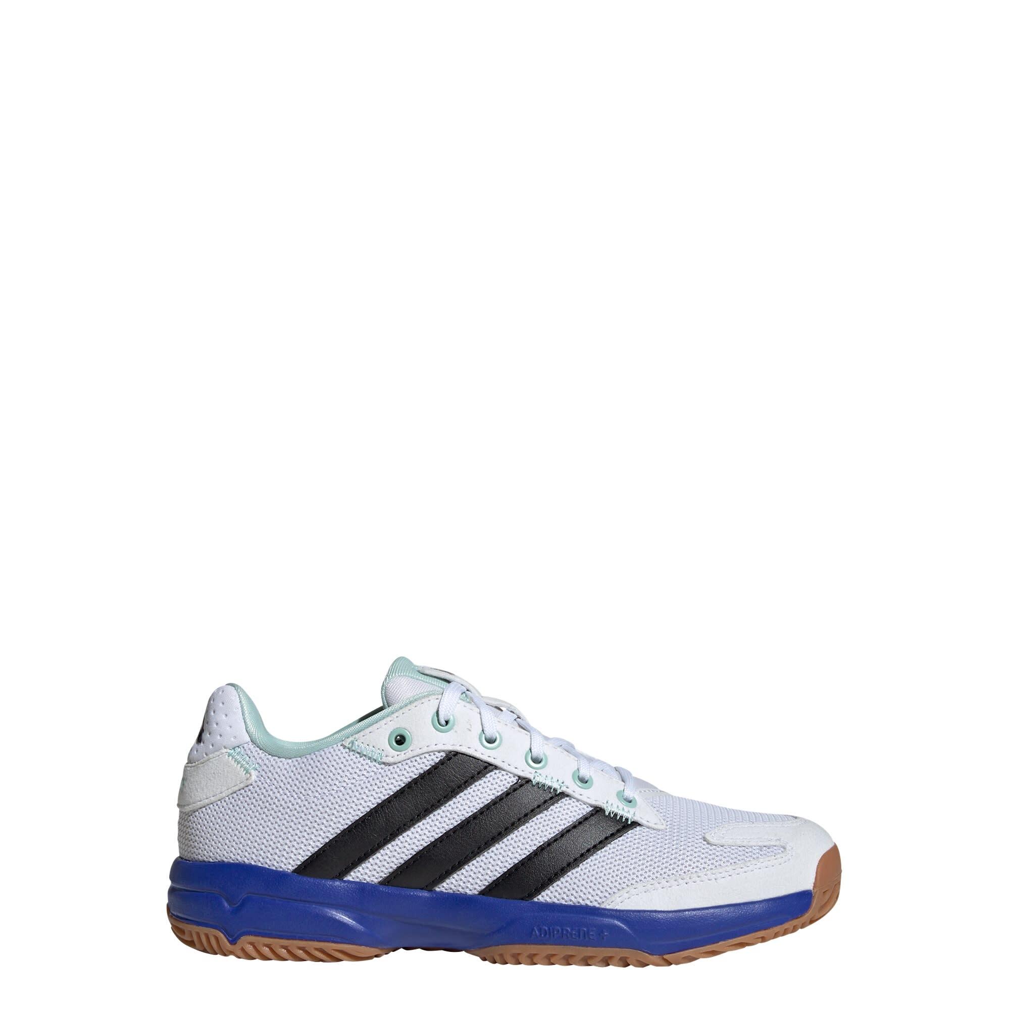 Adidas - Chaussure Stabil Indoor Enfants - Chaussures De Sport - Blanc|bleu|noir - 37 - Decathlon
