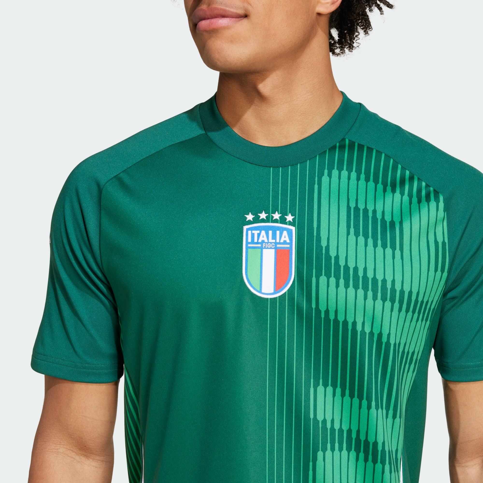 Maglia Italia per il riscaldamento