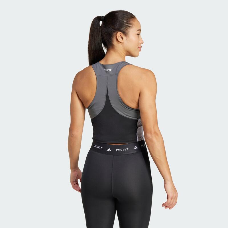 Tílko Techfit Colorblock Training Crop