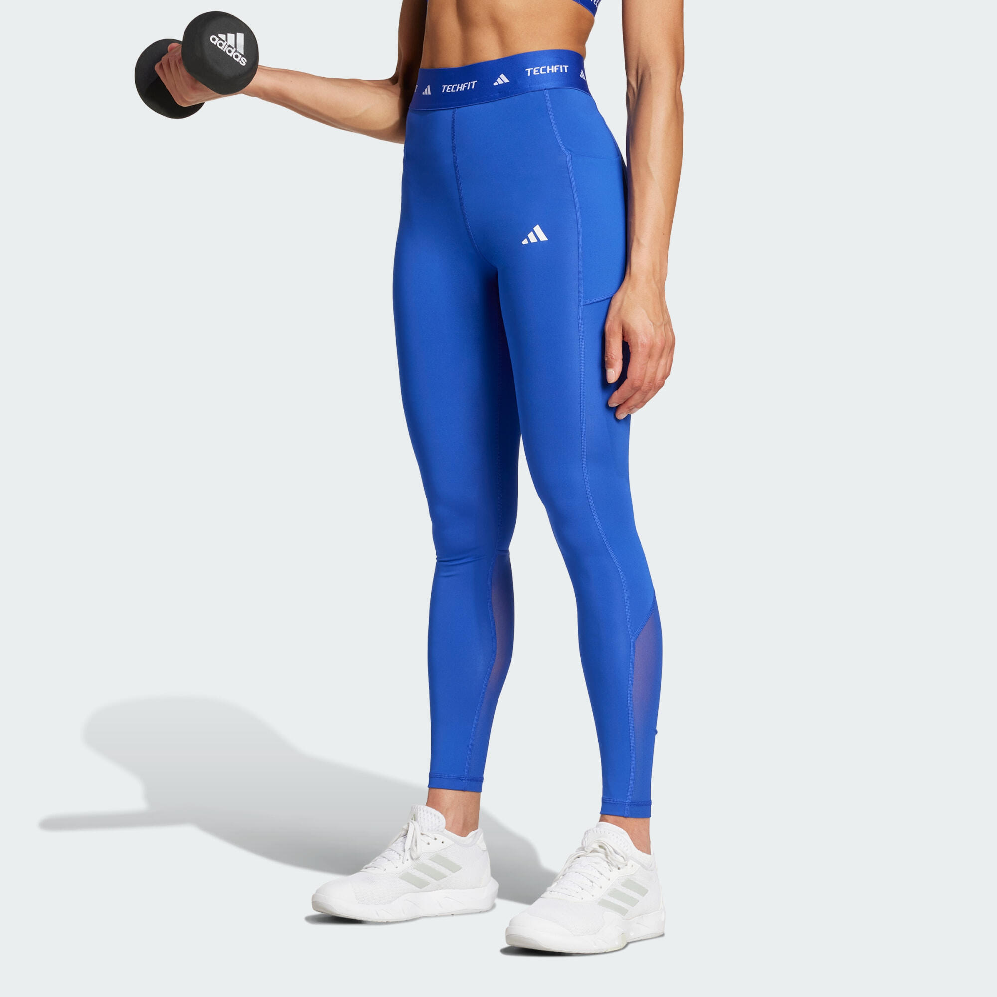 Techfit long leggings with concealed pocket