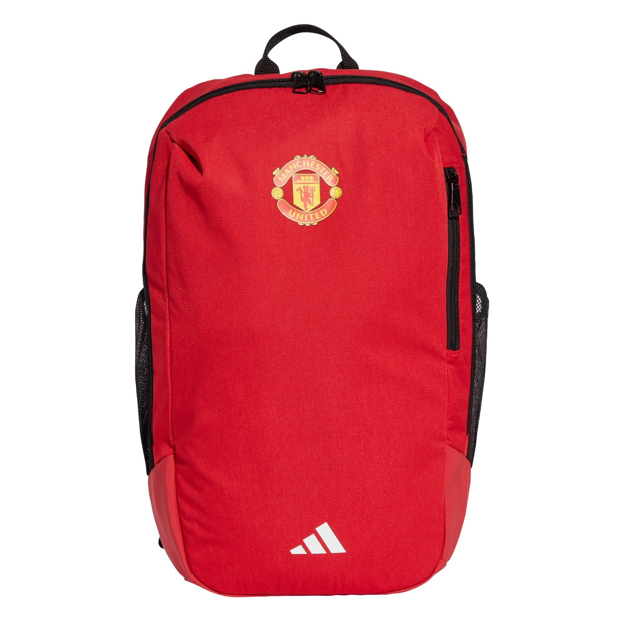 Adidas - Sac À Dos Manchester United Domicile - Sac À Dos - Blanc|noir|rouge - 26 L - Decathlon