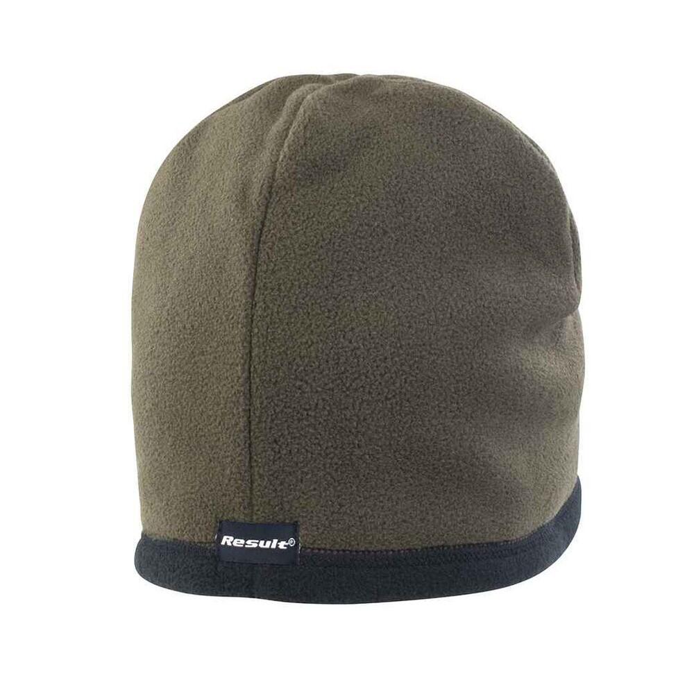 Result Winter Essentials Unisex Adult Reversible Microfleece Bobble Hat