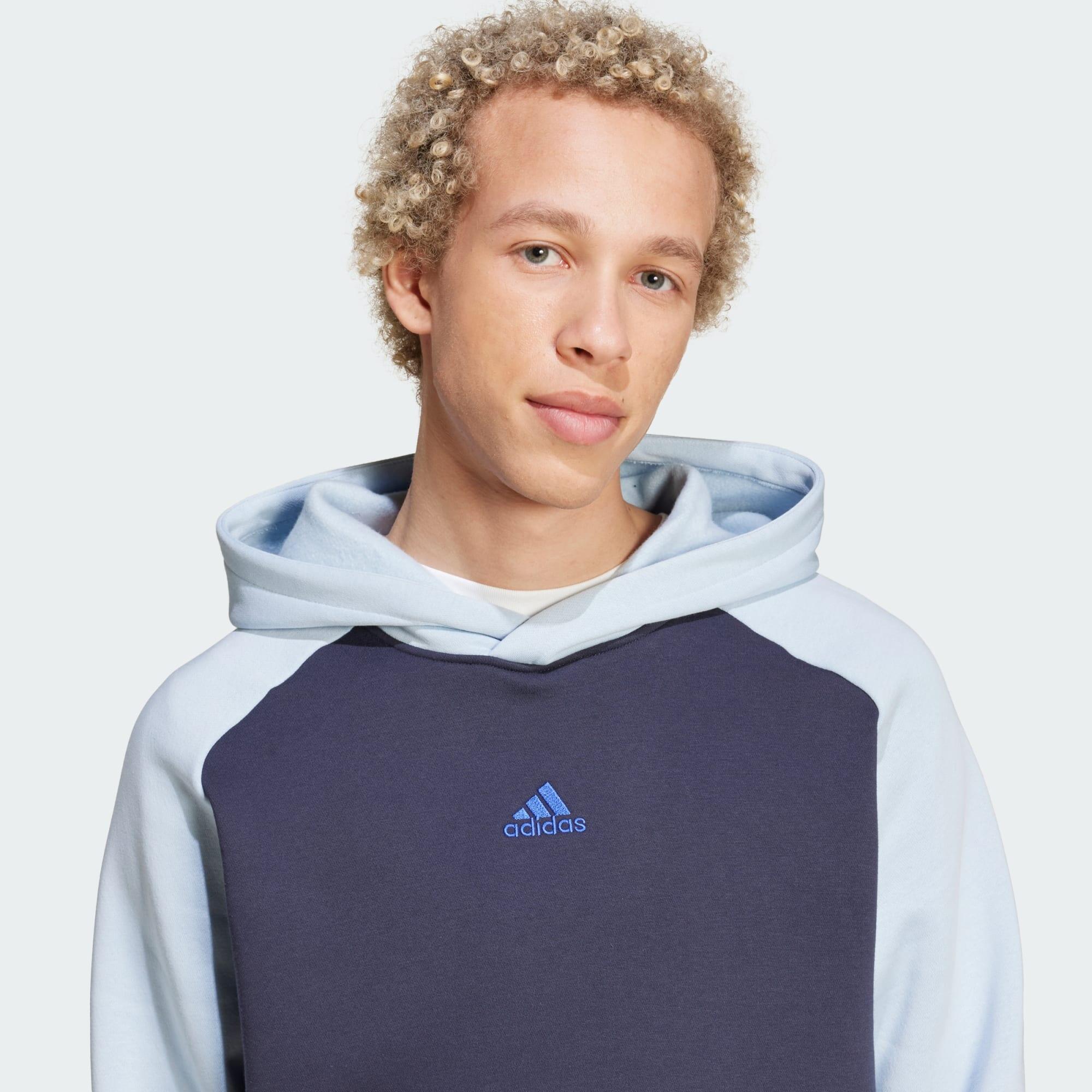 adidas Tuta in pile colorblock Abbigliamento sportivo