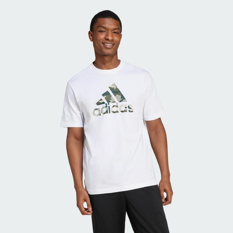 Camo Badge of Sport Graphic T-Shirt