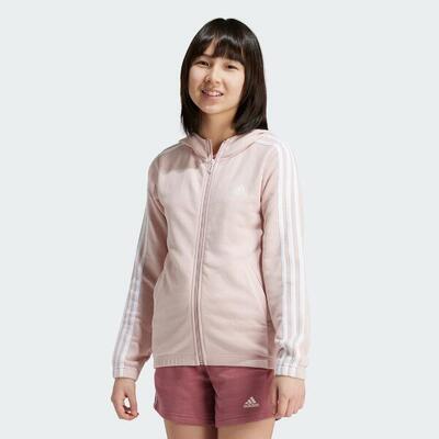 Essentials 3-Streifen Full-Zip Kapuzenjacke