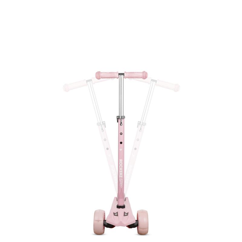 Rockerz Step - Monopattino per bambini con ruote da discoteca - colore rosa