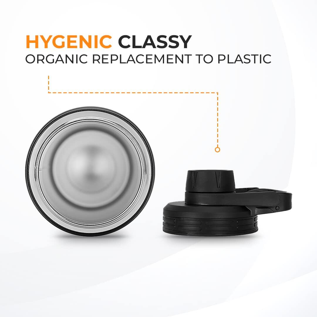 Flexnest Flexbottle Pro Vaccum Insulated Stainless Steel Hot and Cold Water Bottle - 530ml