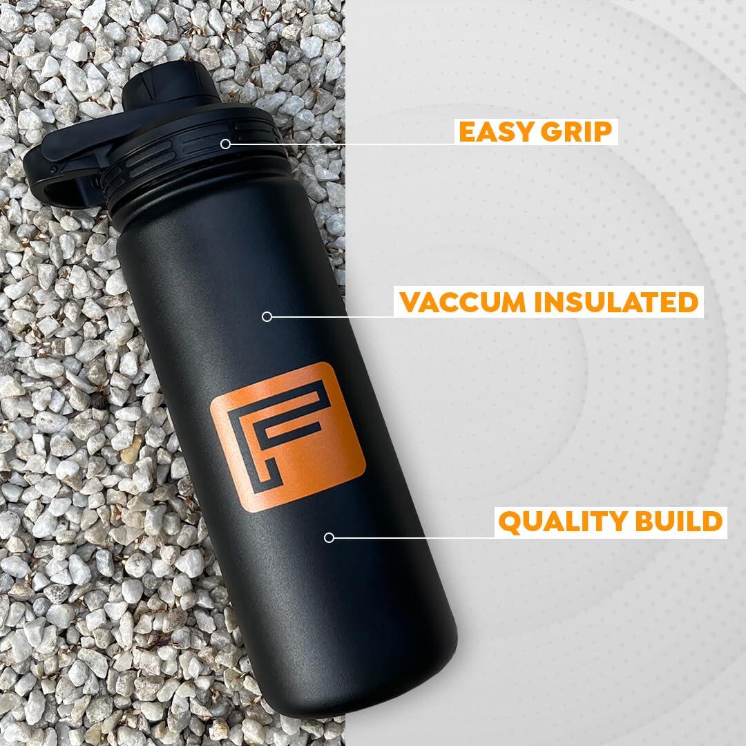 Flexnest Flexbottle Pro Vaccum Insulated Stainless Steel Hot and Cold Water Bottle - 530ml