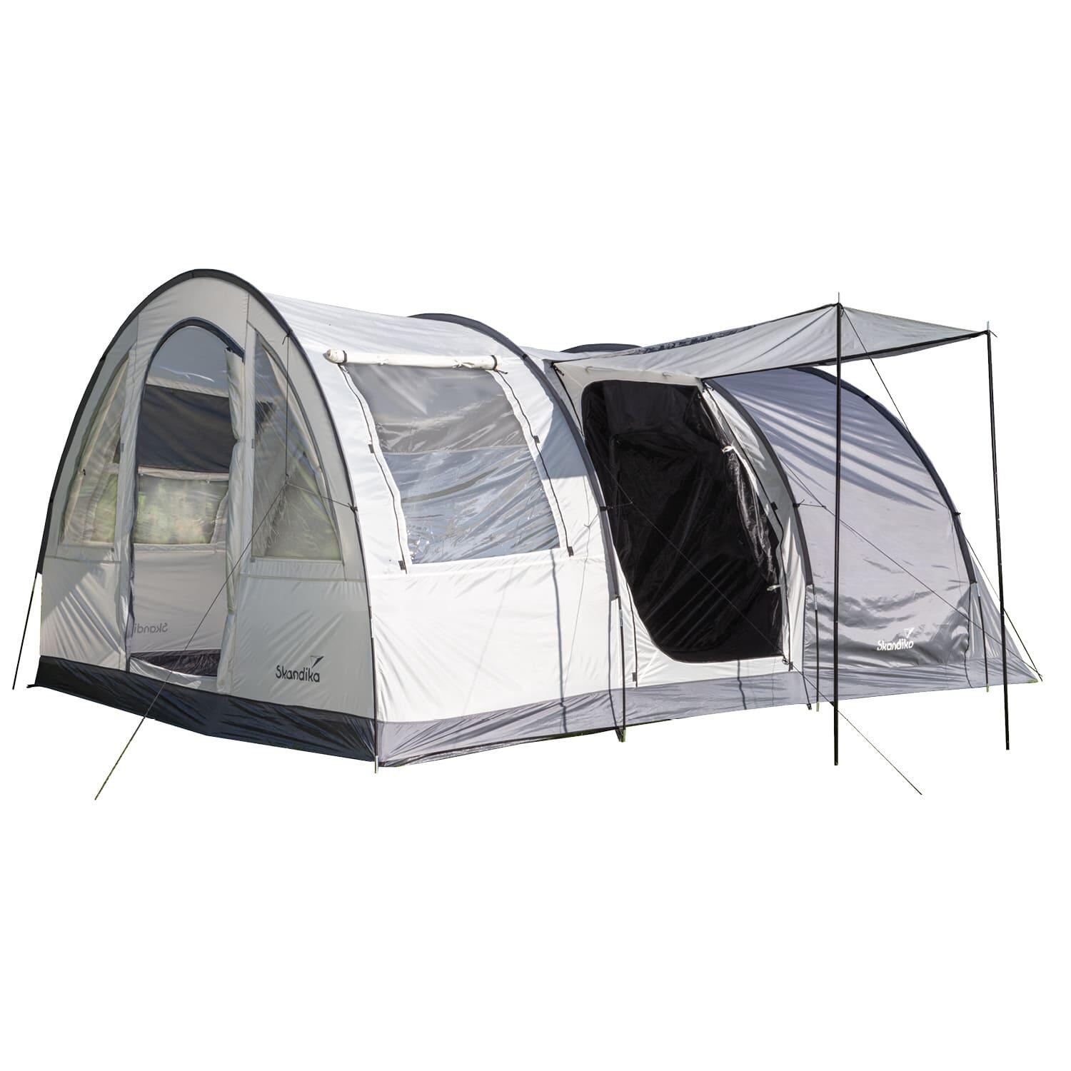 SKANDIKA Tunneltent - Simo 5 Protect - 5 pers. - familietent - 3 ingangen - kampeertent