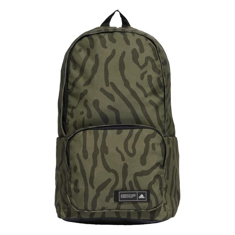 Classic Texture Graphic Backpack