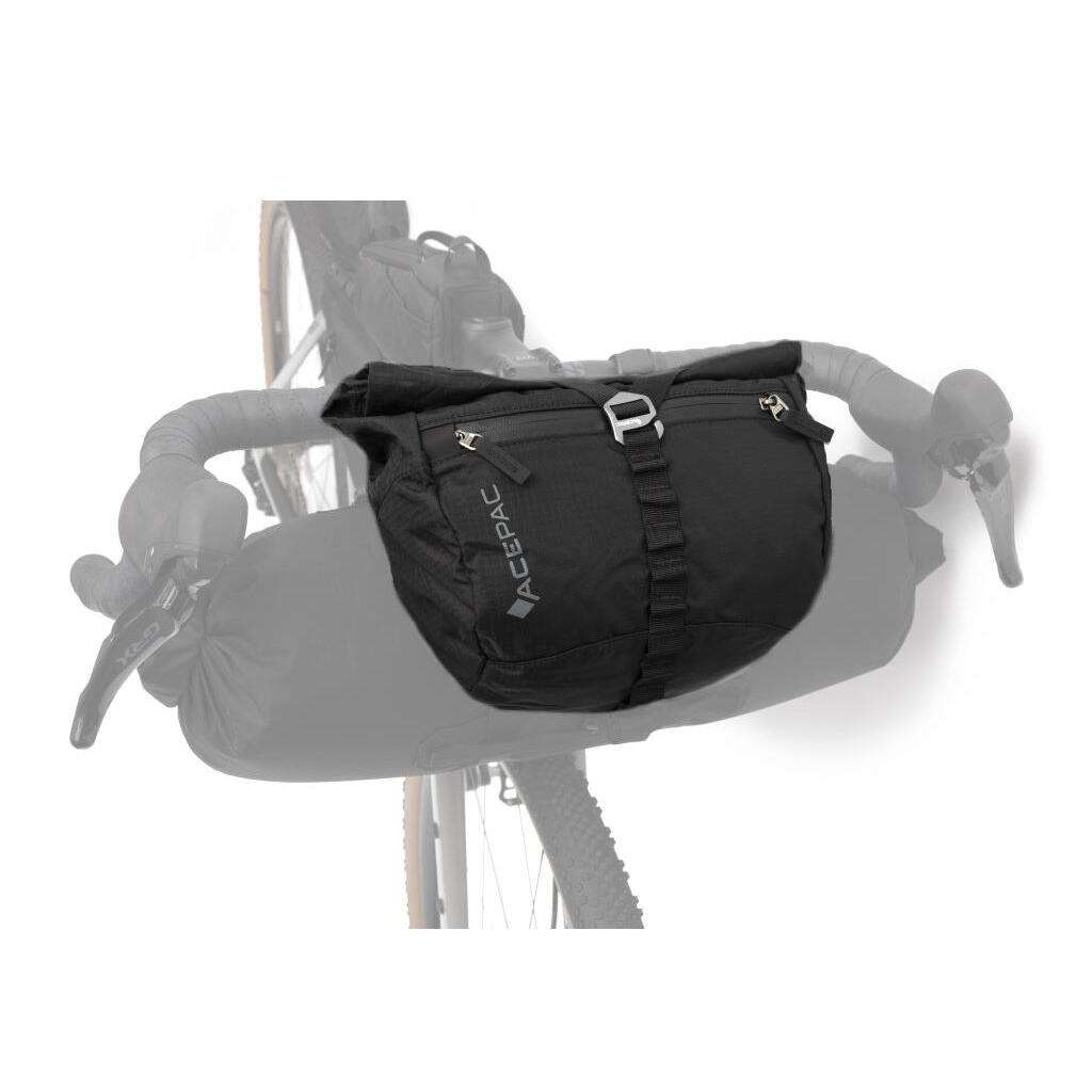 Bolsa manillar Acepac Negra Cicloturismo 7/7