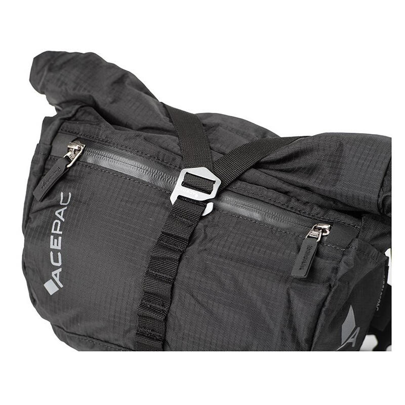 Bolsa manillar Acepac Negra Cicloturismo 6/7