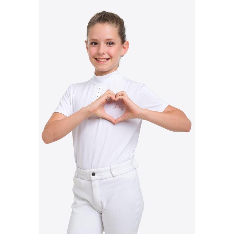 Turniershirt für Kinder ILOVE CRYSTAL - Kurzarm, Technische Turnierbekleidung