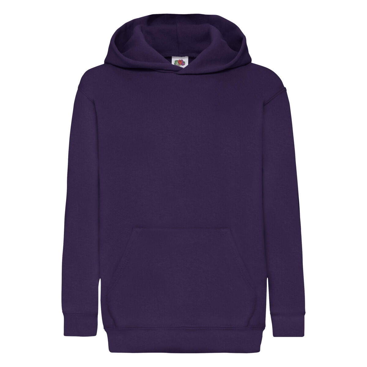 Fruit Of The Loom Childrens Unisex Hooded Sweatshirt / Hoodie