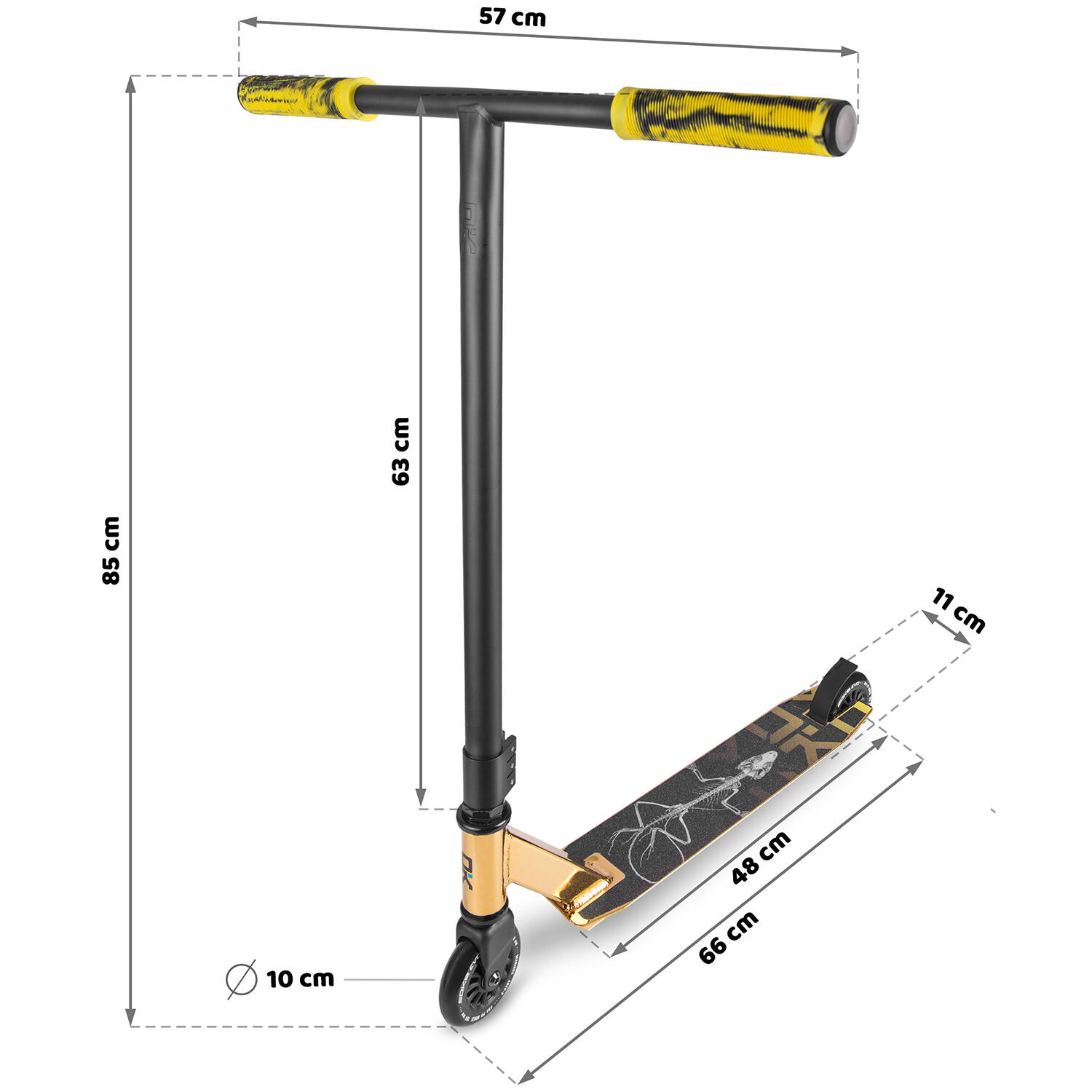 Trotinete freestyle adulto Soke Evo 5/7