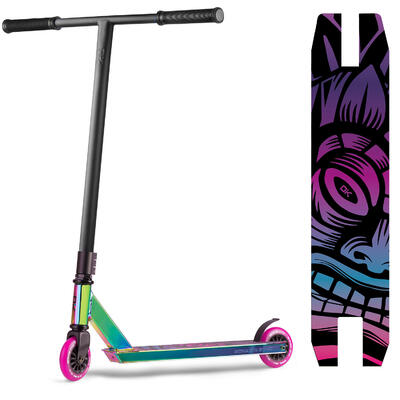 Erwachsene Roller Scooter - Evo Street Black Rainbow, multi-colour