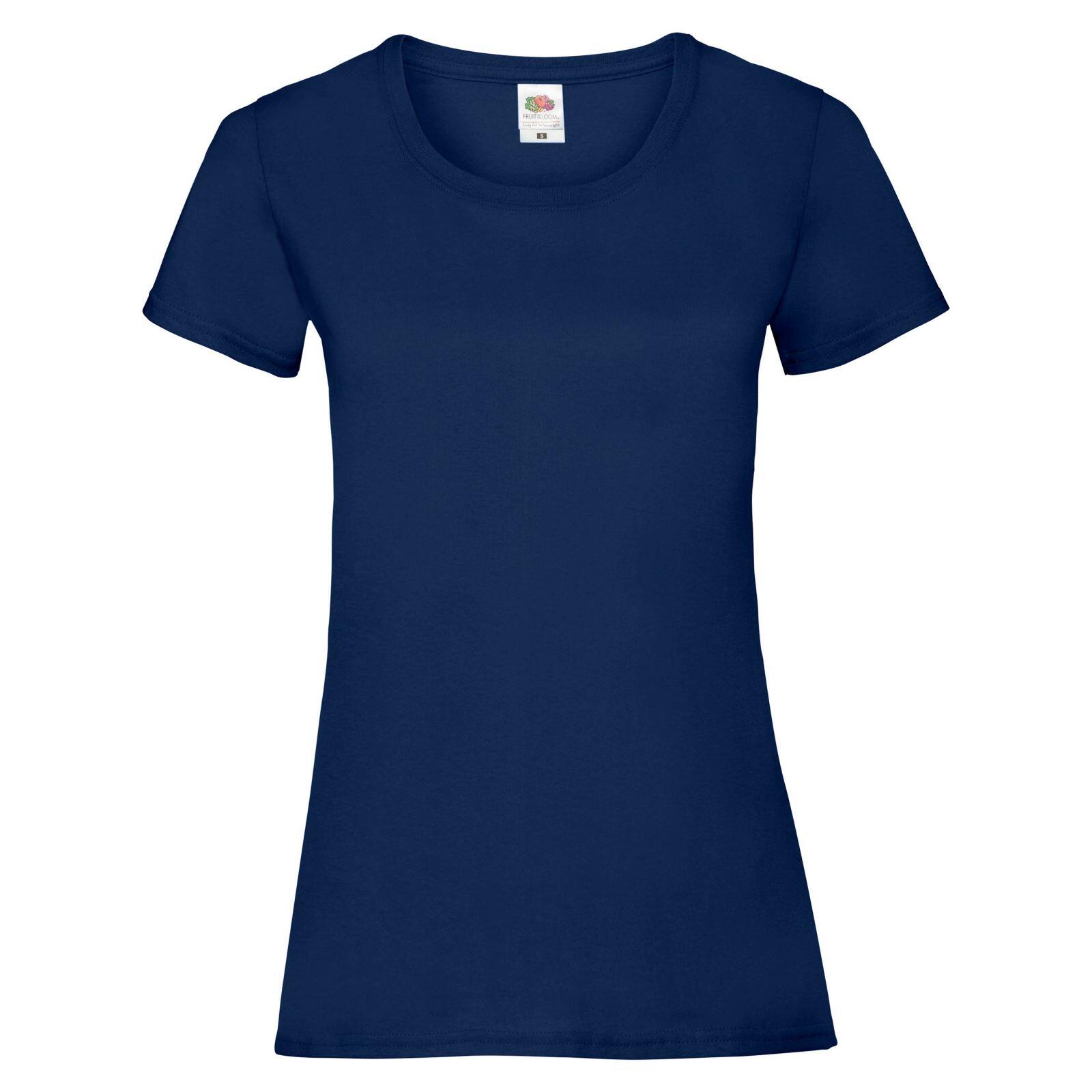 Fruit Of The Loom Ladies/Womens Lady-Fit Valueweight Short Sleeve T-Shirt (Pack