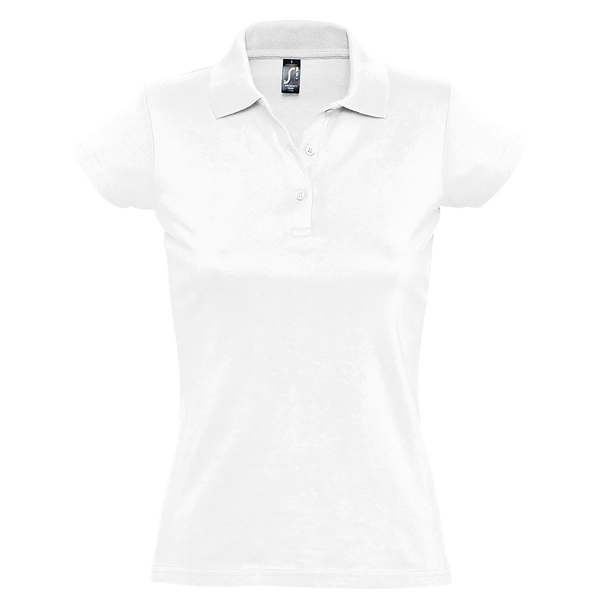 SOLS Womens/Ladies Prescott Short Sleeve Jersey Polo Shirt