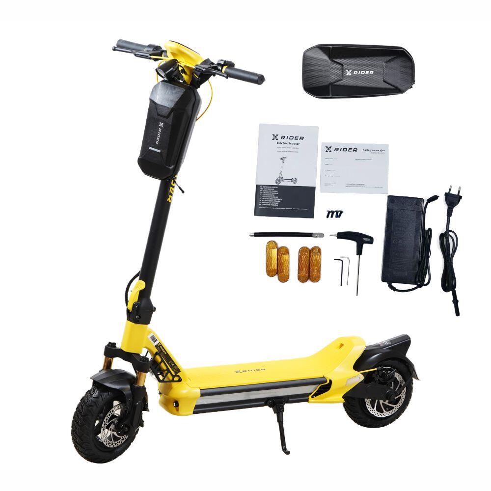 Hulajnoga elektryczna XRIDER MX10 Max Aplikacja KERS 1400W PEAK bateria 18Ah 3/7