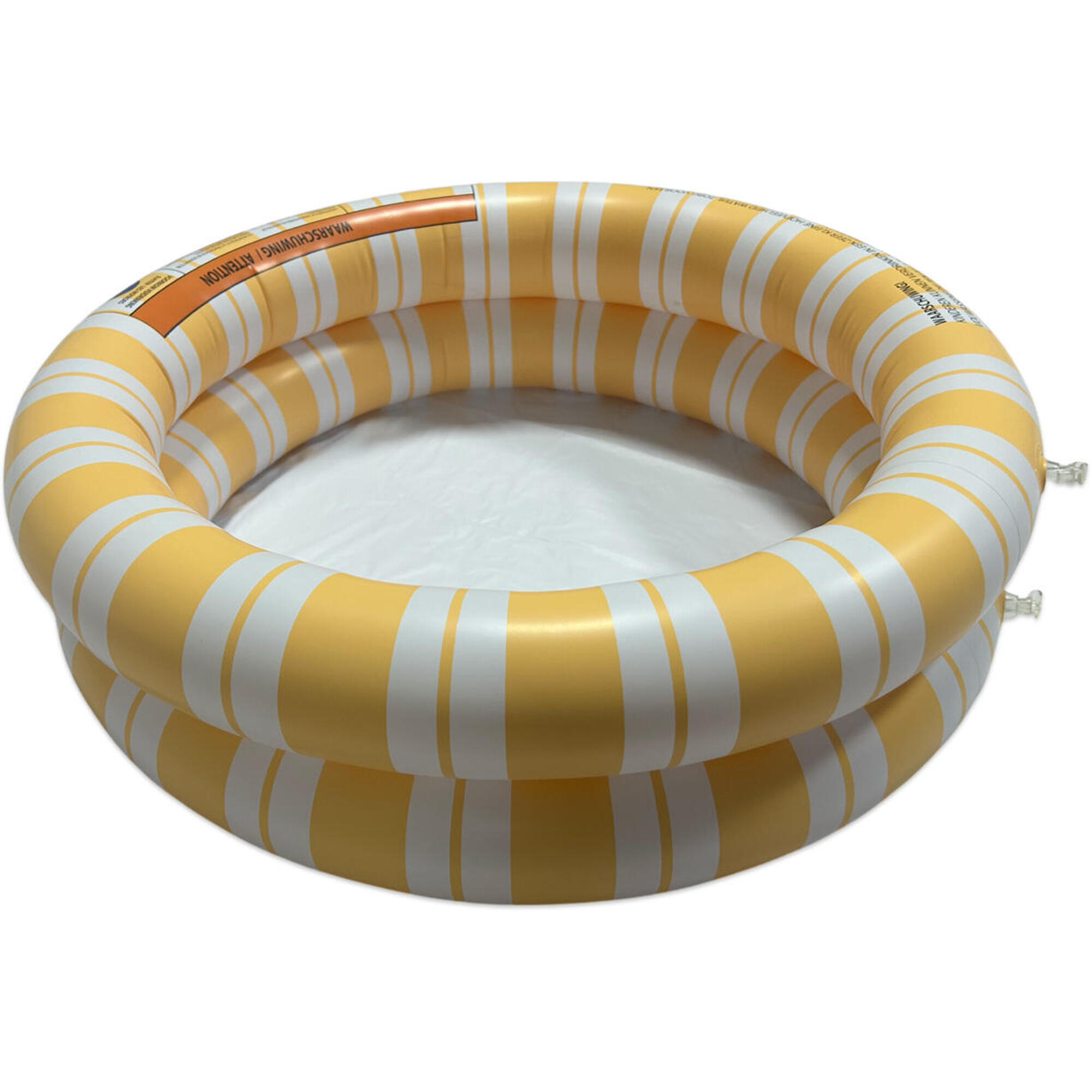 Piscina per bambini 60cm arancione a righe