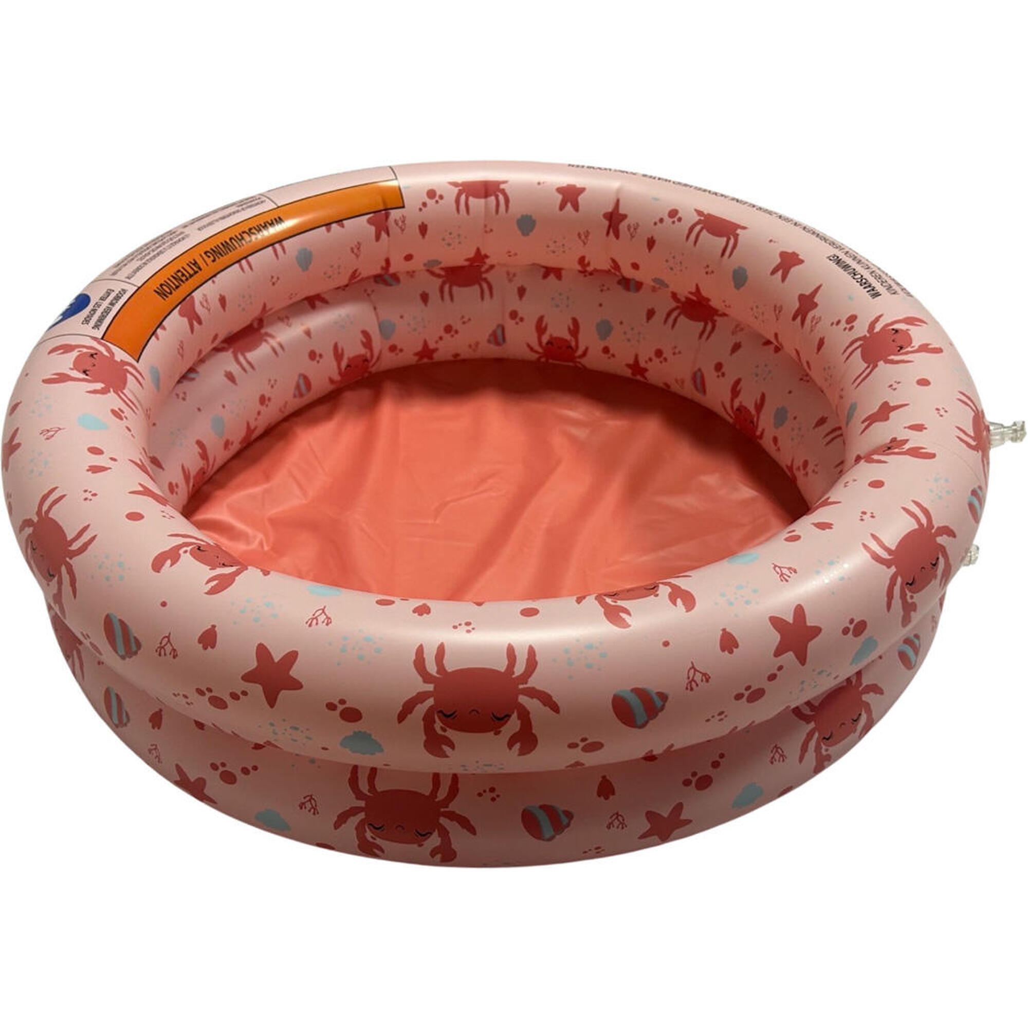 Piscina per bambini 60cm rosso Granchio