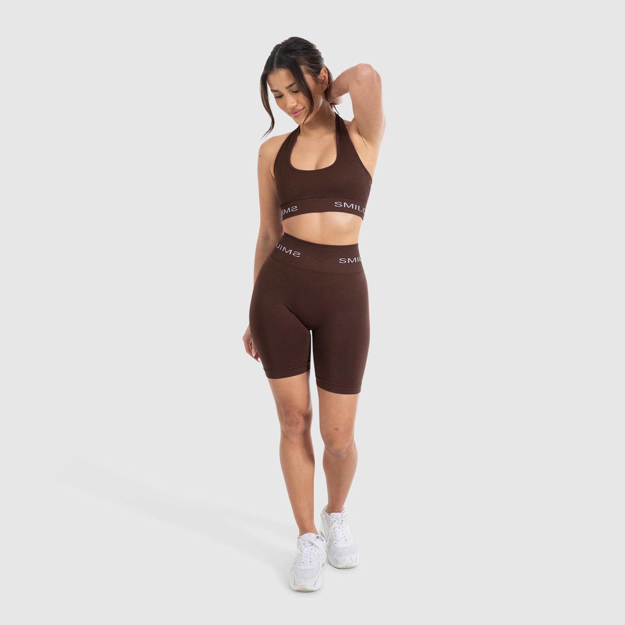Damen Shorts Azura Braun 4/7