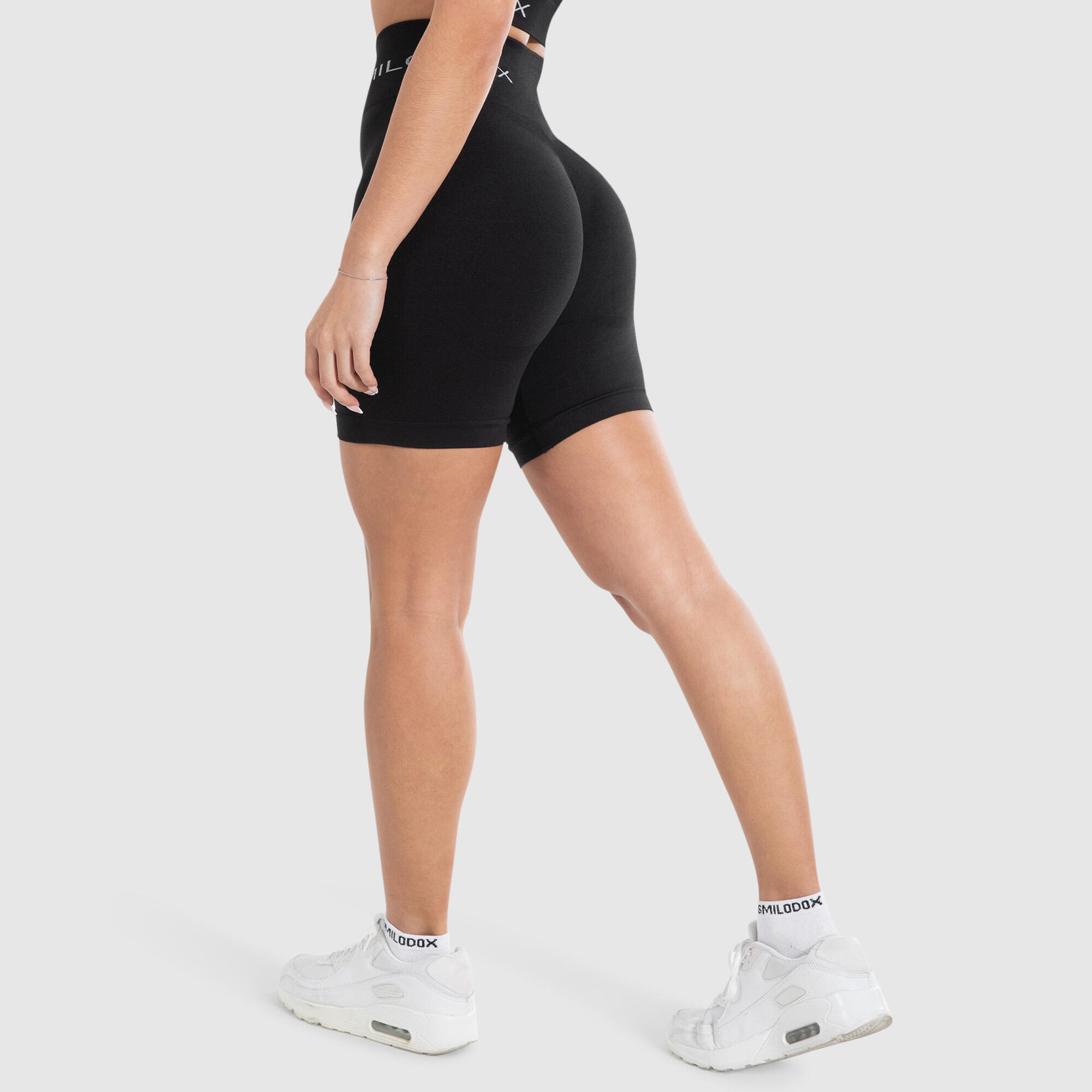 Damen Shorts Azura Schwarz 3/7