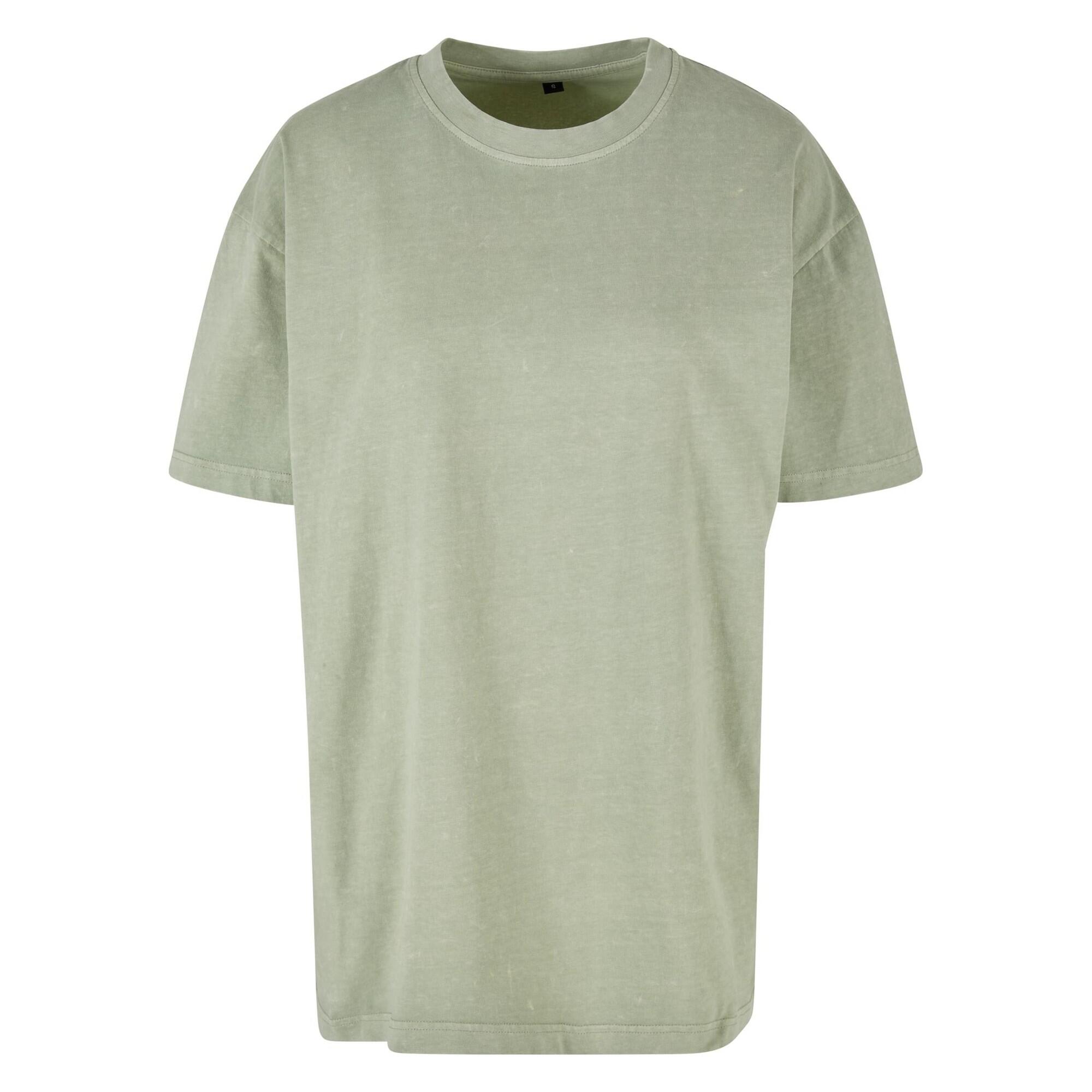 Build Your Brand Womens/Ladies Acid Wash Oversized T-Shirt