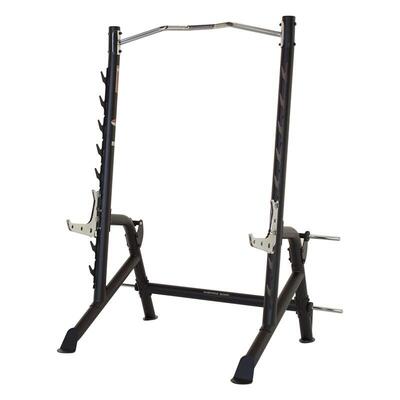 Inspire squat rack met optrekstang - zwart