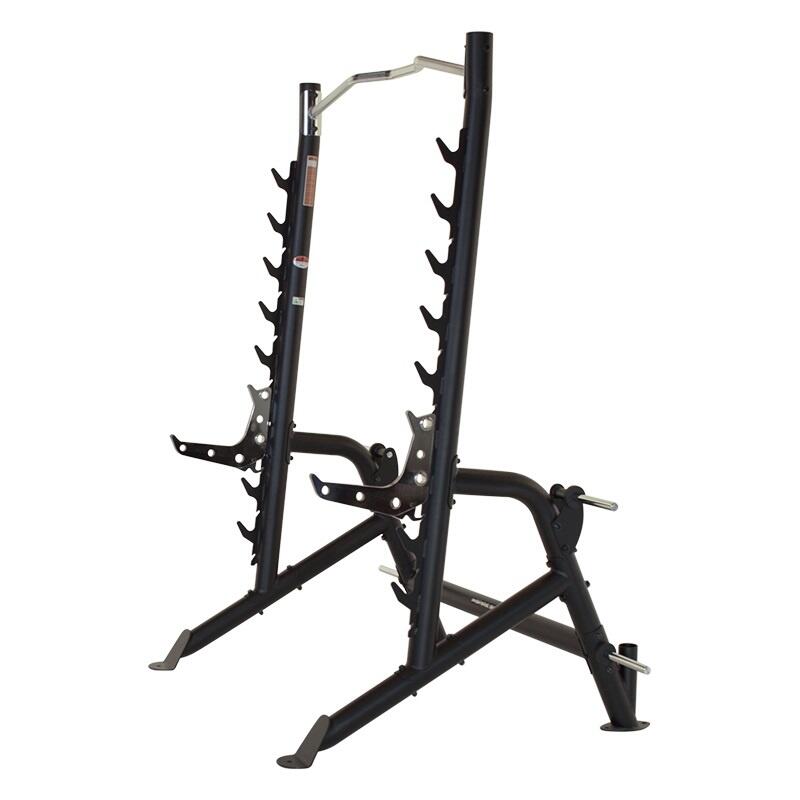 Inspire Squat Rack met optrekstang - zwart 2/7