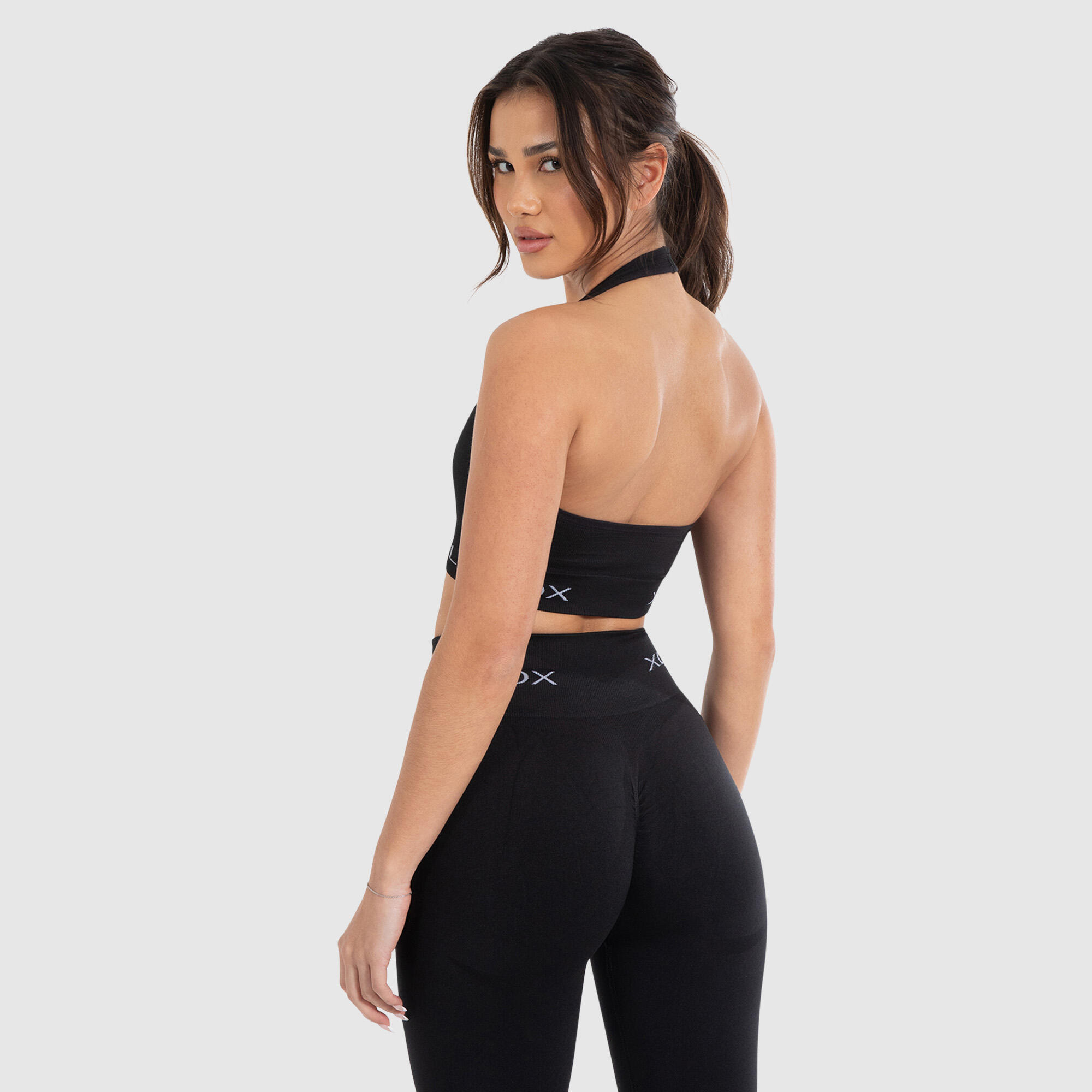 Damen Sport BH Azura Schwarz 2/7