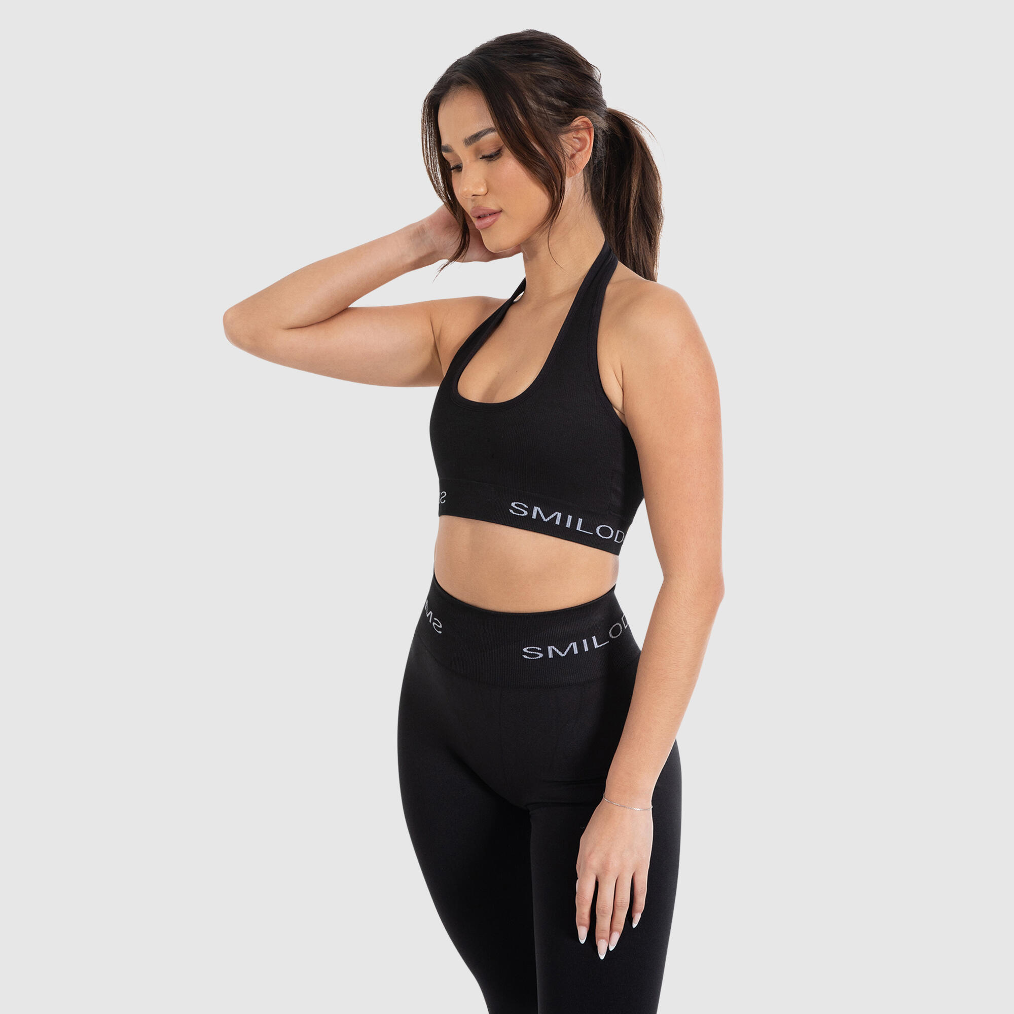 Damen Sport BH Azura Schwarz 3/7